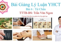 Bài Giảng Lý Luận YHCT Bài 6 Tứ Chẩn - TTTB  - Bác Sĩ Trần Văn Ngon